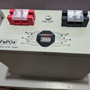 3kwh 24v Luxwatt Lithium Battery